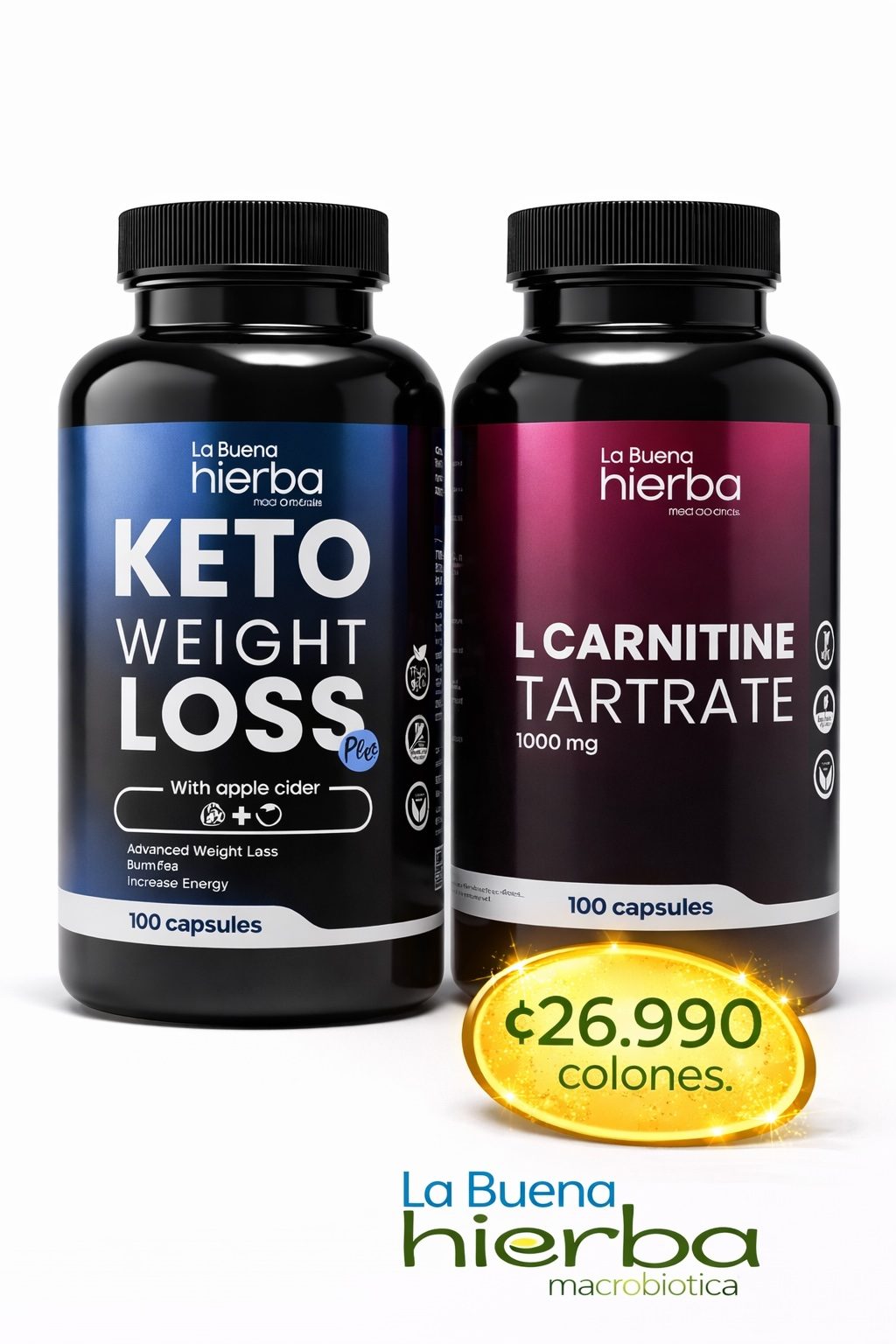 Duo Quemador – Potente Fórmula Natural para la Pérdida de Grasa